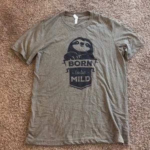 NWOT Olive “Born to be Mild” T-shirt (Men’s Lg)